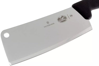 Victorinox Fibrox mannaia 18 cm dettaglio lama acciaio inossidabile – Tuttocasa Domodossola