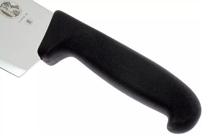 Victorinox Fibrox dettaglio impugnatura Fibrox nera Swiss Made – Tuttocasa Domodossola