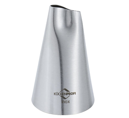 Küchenprofi Bake bocchetta Rosa 14 mm inox vista laterale apertura curva | Tuttocasa Domodossola