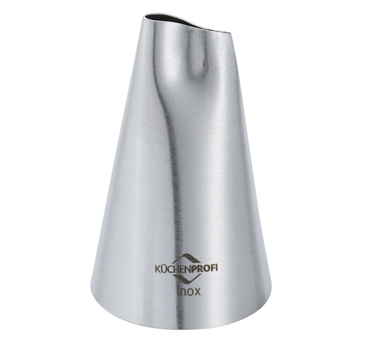 Küchenprofi Bake bocchetta Rosa 14 mm inox vista laterale apertura curva | Tuttocasa Domodossola