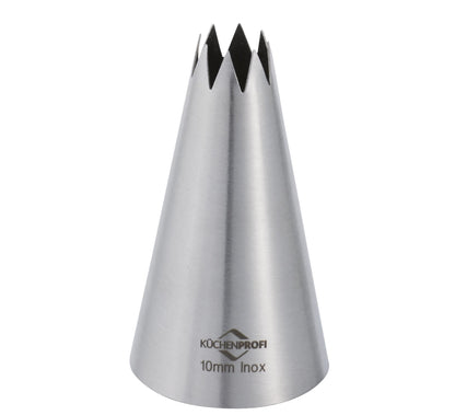 Küchenprofi Bake bocchetta stella 10 mm inox vista frontale | Tuttocasa Domodossola