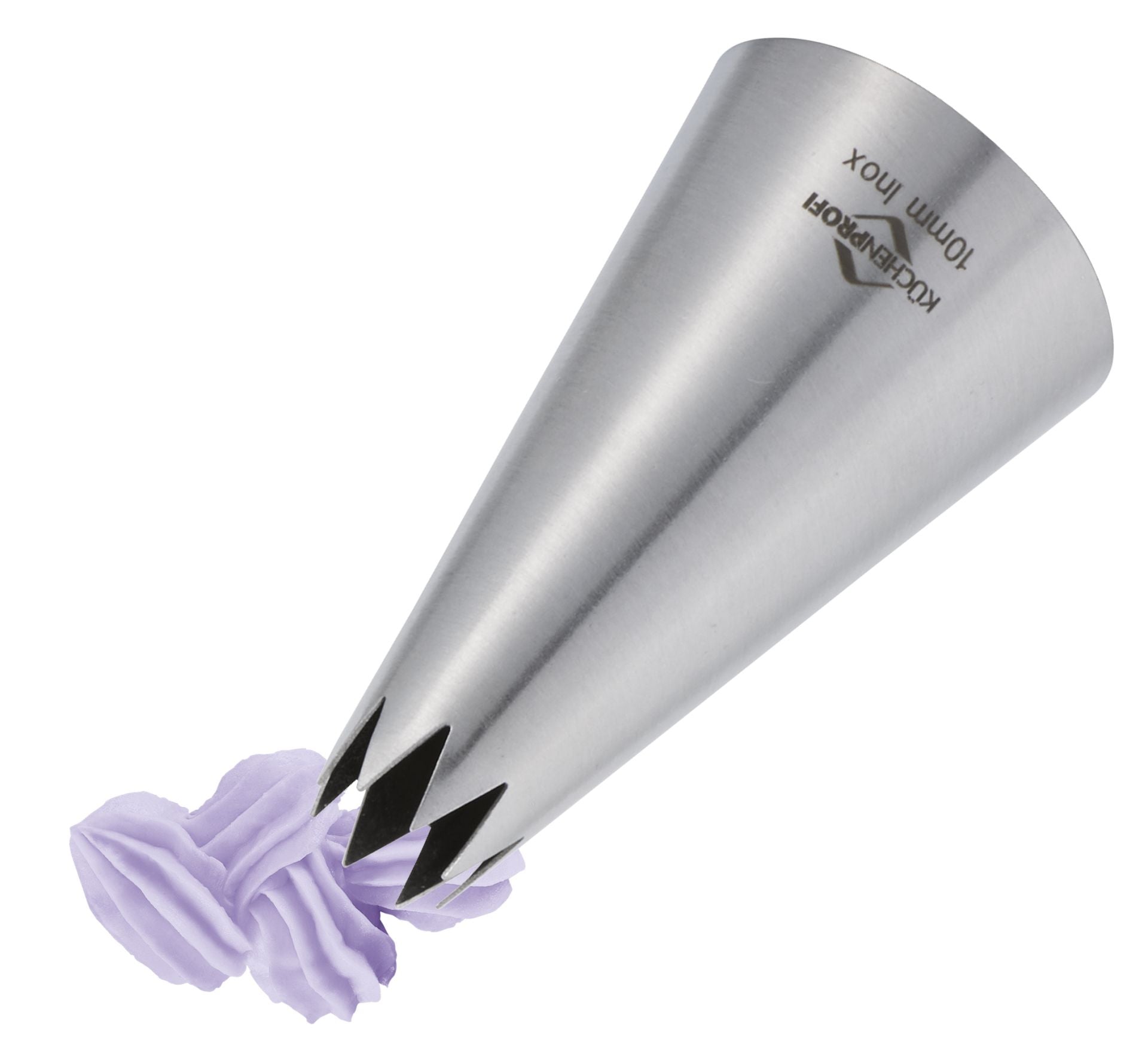 Beccuccio stella 10 mm Küchenprofi Bake con decorazione crema viola | Tuttocasa Domodossola