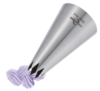 Beccuccio stella 10 mm Küchenprofi Bake con decorazione crema viola | Tuttocasa Domodossola