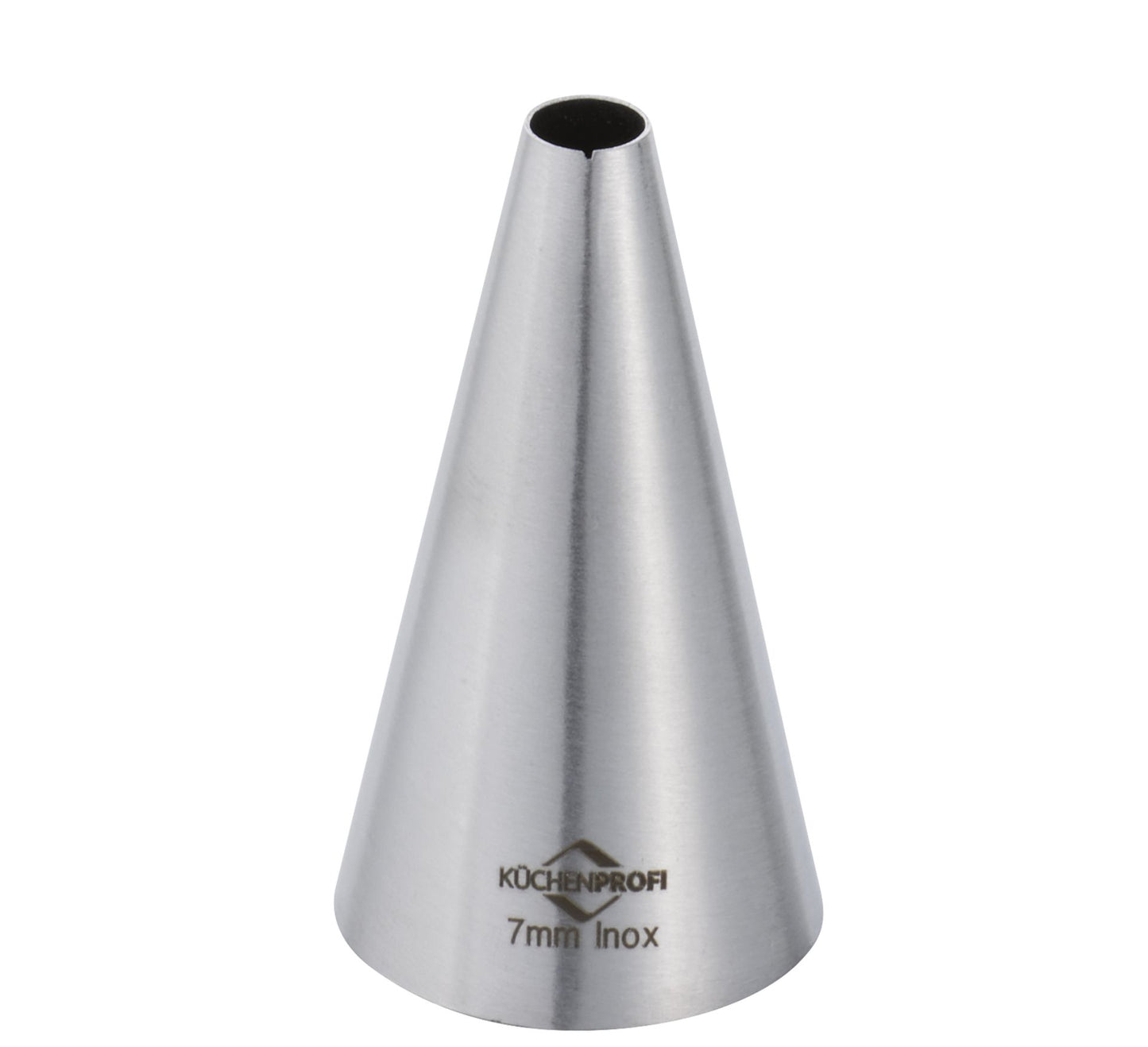 Küchenprofi Bake bocchetta tonda 7 mm inox vista laterale | Tuttocasa Domodossola