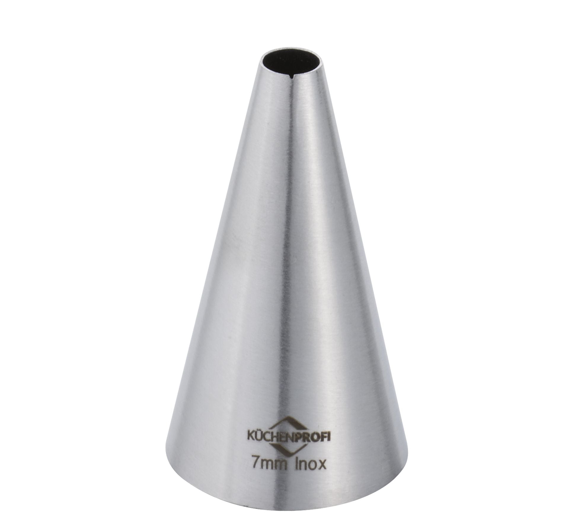 Küchenprofi Bake bocchetta tonda 7 mm inox vista laterale | Tuttocasa Domodossola