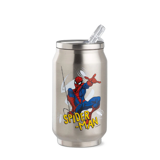 Egan Borraccia Termica Lattina Marvel Spider-Man 350 ml acciaio inox argento — Tuttocasa Domodossola