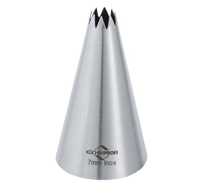 Küchenprofi Bake bocchetta stella 7 mm inox vista laterale | Tuttocasa Domodossola