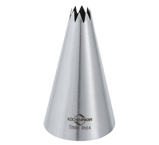 Küchenprofi Bake bocchetta stella 7 mm inox vista laterale | Tuttocasa Domodossola