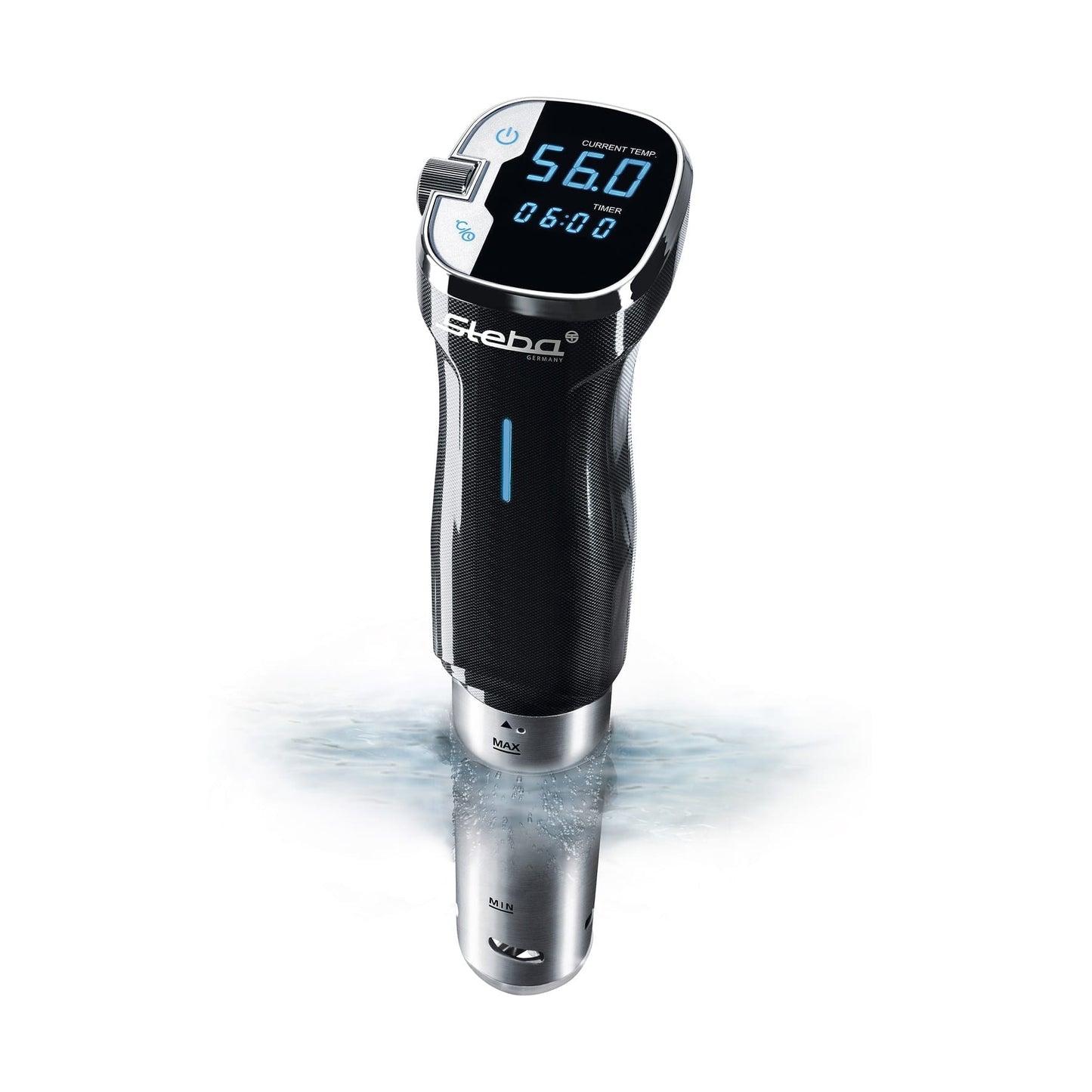 Steba SV 50 sous-vide cooker immerso in acqua display LCD acceso – Tuttocasa Domodossola