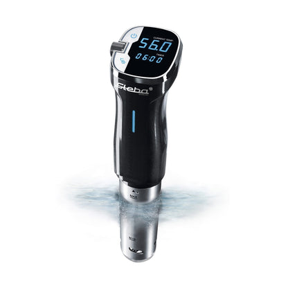 Steba SV 50 sous-vide cooker immerso in acqua display LCD acceso – Tuttocasa Domodossola