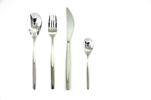 Mepra Stiria Set Posate 24 Pezzi Acciaio Inox 18/10 Tuttocasa Domodossola