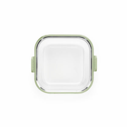 Lekuè Teglia Quadrata Vetro Borosilicato per Friggitrice ad Aria vista dall'alto — Tuttocasa Domodossola