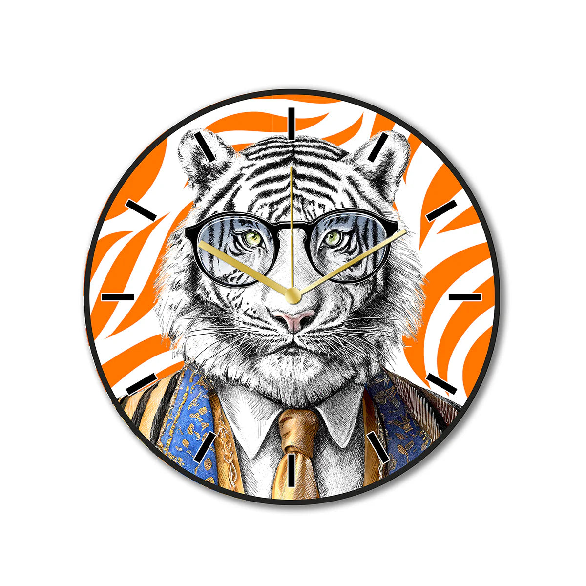 Egan Human Essence Orologio da Parete Tigre Courage 35 cm – Tuttocasa Domodossola