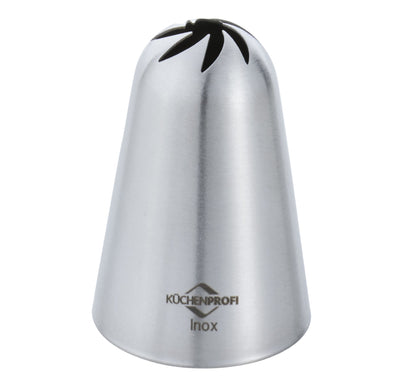 Küchenprofi Bake bocchetta rosetta 14 mm inox vista laterale | Tuttocasa Domodossola