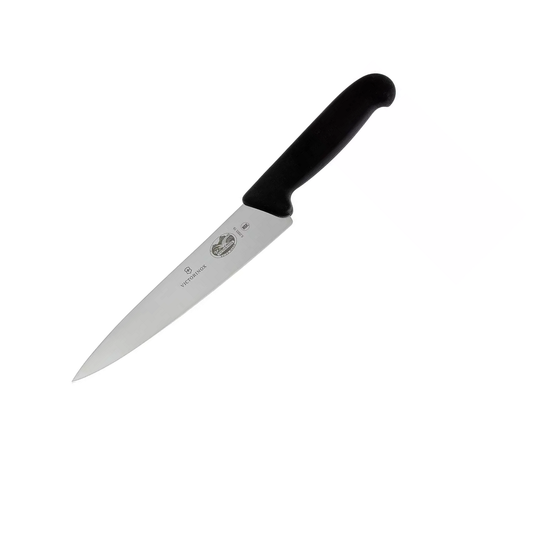 Victorinox Fibrox coltello trinciante 19 cm lama inox manico nero – Tuttocasa Domodossola