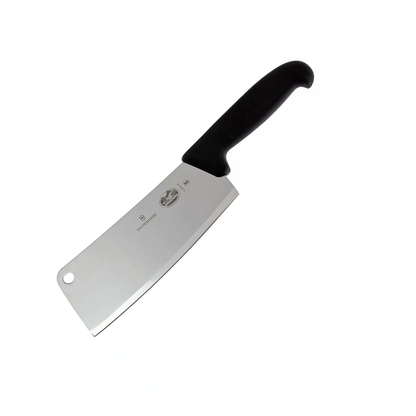 Victorinox Fibrox mannaia 18 cm lama acciaio inox manico nero – Tuttocasa Domodossola