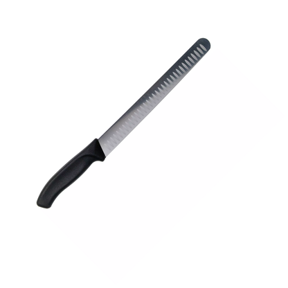 Victorinox Swiss Classic coltello prosciutto 25 cm lama alveolata manico nero – Tuttocasa Domodossola