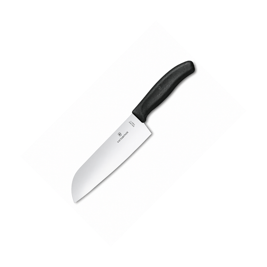 Victorinox Santoku 17 cm lama acciaio inox manico nero Swiss Made – Tuttocasa Domodossola